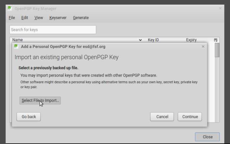 Step 3.A: Import From File