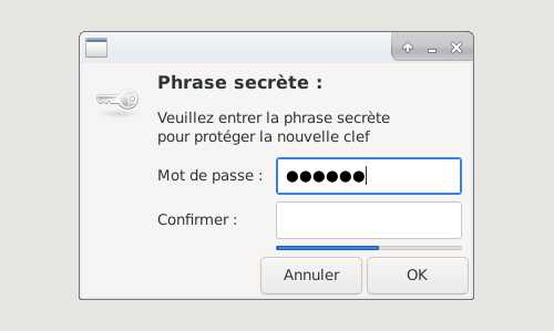  [Étape 2.A : choisir une phrase secrète] 