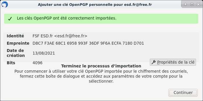  [Étape 3A : succès] 